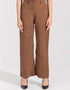 TEXTURED WIDE LEG PANTS